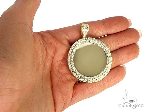 2 Row Diamond Memorial Pendant 66045 - Image 5