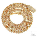 2 Row Diamond Miami Cuban Chain (Lab) 69104 - Image 3