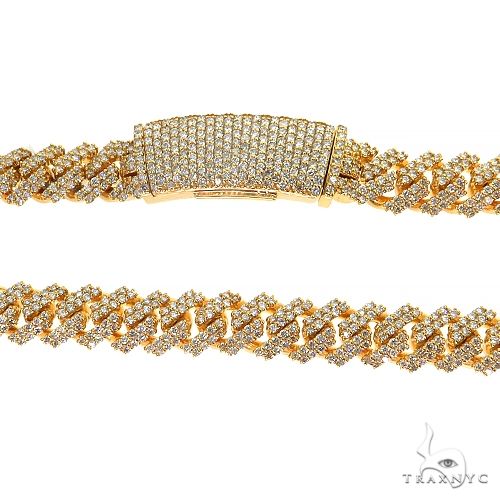 2 Row Diamond Miami Cuban Chain (Lab) 69105 - Image 5