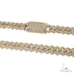 2 Row Diamond Miami Cuban Chain (Lab) 69106 - Image 5