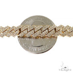 2 Row Diamond Miami Cuban Chain (Lab) 69106 - Image 7