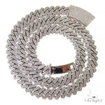 2 Row Diamond Miami Cuban Chain (Lab) 69107 - Image 3