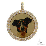 2 Row Diamond Photo Pendant 68587 - Image 1