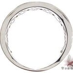 2 Row White Gold Round Cut Prong Diamond Wedding Ring 25181 - Image 5