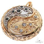 2 Tone Gold Yin Yang TraxNYC Pendant 68685 - Image 3