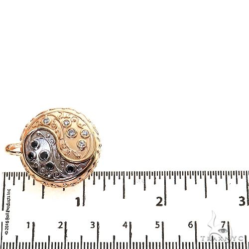 2 Tone Gold Yin Yang TraxNYC Pendant 68685 - Image 6