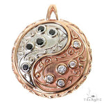 2 Tone Gold Yin Yang TraxNYC Pendant 68686 - Image 1