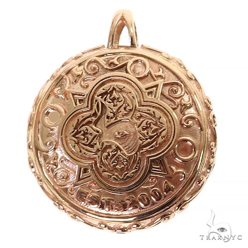 2 Tone Gold Yin Yang TraxNYC Pendant 68686 - Image 4
