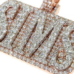 2 Tone SIMS Diamond Pendant 68634 - Image 3