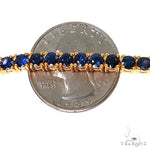 20 Pointer Blue Graduated Sapphire Tennis Chain 67479 - Image 5