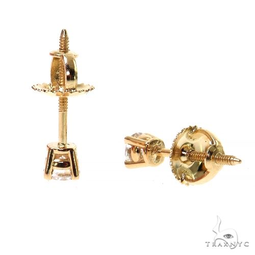 25 Pointer Diamond Stud Earrings (Lab) 68466 - Image 3