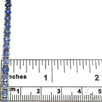 20 Pointer Water Sapphire Tennis Bracelet 67051 - Image 6