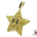 Super Mario Bros Star Yellow Color Diamond Pendant 20121 - Image 3