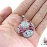 Custom Jewelry - Super Mushroom Diamond Pendant 20122 - Image 8