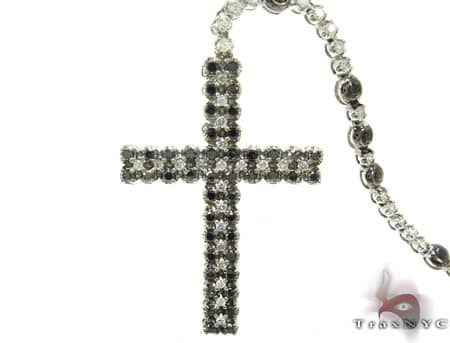 Black and White Diamond Rosary 20123 - Image 7