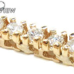 Yellow Gold Diamond Chain 40 Inches 3mm   20178 - Image 2