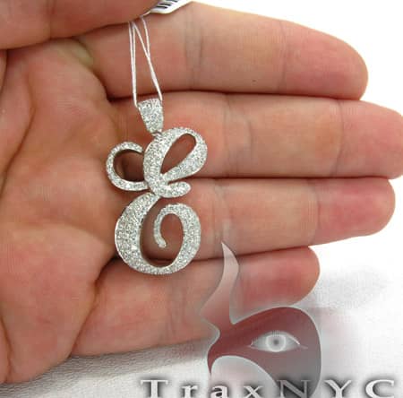 Initial E Pendant 2066 - Image 7