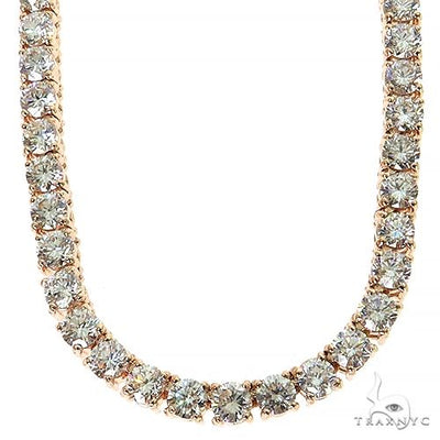 25 Pointer Diamond Tennis Necklace  (Lab) 68574 - Image 1