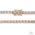 25 Pointer Diamond Tennis Necklace  (Lab) 68574 - Image 3