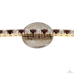 25 Pointer Ruby Glimmer Tennis Bracelet 70084 - Image 5