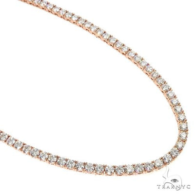 26 Pointer Diamond Tennis Chain   19.5 Inches 4mm 66817 - Image 1