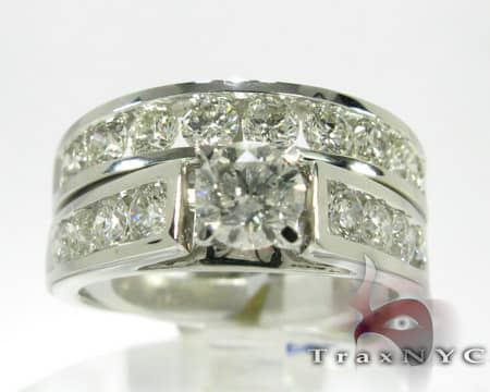 Ladies 18 Stone Tension Set 2690 - Image 2