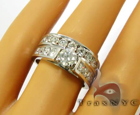 Ladies 18 Stone Tension Set 2690 - Image 5