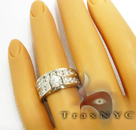 Ladies 18 Stone Tension Set 2690 - Image 4