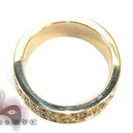 3 Row Canary Color Diamond Ring 2 28462 - Image 4