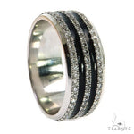 3 Row Diamond Eternity Ring 69058 - Image 2