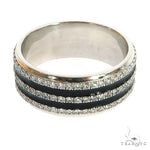 3 Row Diamond Eternity Ring 69058 - Image 3