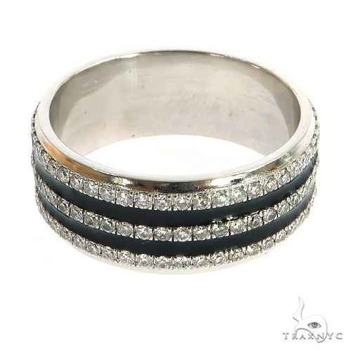 3 Row Diamond Eternity Ring 69058 - Image 3