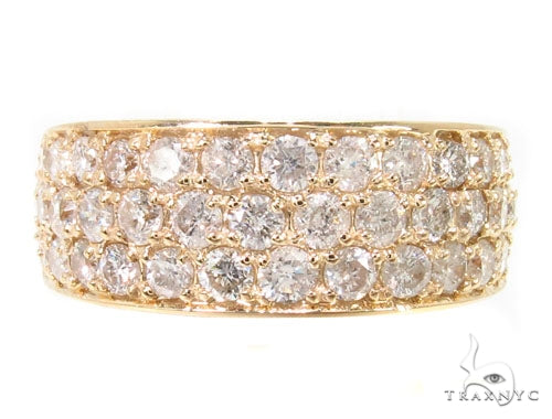 3 Row Diamond Ring 36239 - Image 2