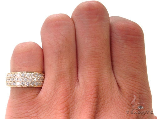 3 Row Diamond Ring 36239 - Image 7