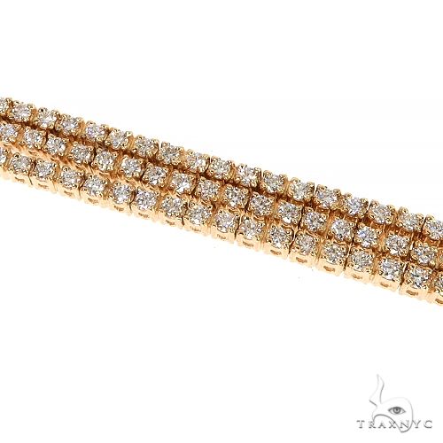 3 Row Diamond Tennis Bracelet 67992 - Image 3