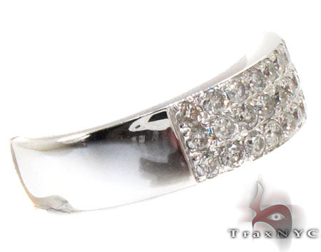 3 Row Pave Diamond Ring 20977 - Image 4