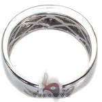 3 Row Pave Diamond Ring 20977 - Image 5