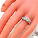 3 Row Pave Diamond Ring 20977 - Image 8