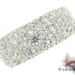 3 Row Pave Diamond Ring 31094 - Image 1