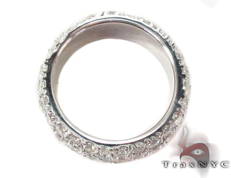 3 Row Pave Diamond Ring 31094 - Image 5