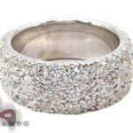 3 Row Pave Diamond Ring 31094 - Image 6