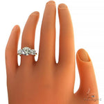 3 Stone Diamond Engagement Ring (Lab) 68232 - Image 6