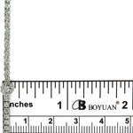 3 pointer Flower Motif Diamond Tennis Chain 69882 - Image 5