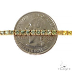 3.5 Pointer Rainbow Sapphire Tennis Bracelet 68571 - Image 4