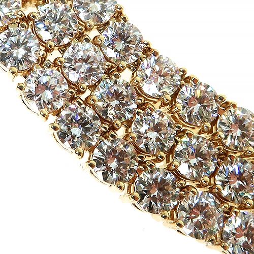 30 Pointer Diamond Tennis Chain (Lab) 69108 - Image 4