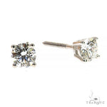 30 Pt Lab Diamond Stud Earrings 68060 - Image 2