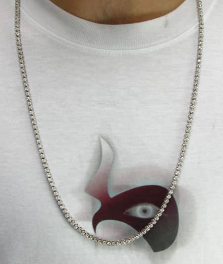 Super Iced Diamond Chain 31 Inch 4mm   3065 - Image 8