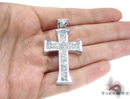 Biker Cross Crucifix 3078 - Image 8