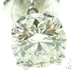 Prong Diamond Stud Earrings 37835 - Image 2