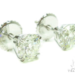 Prong Diamond Stud Earrings 37835 - Image 4